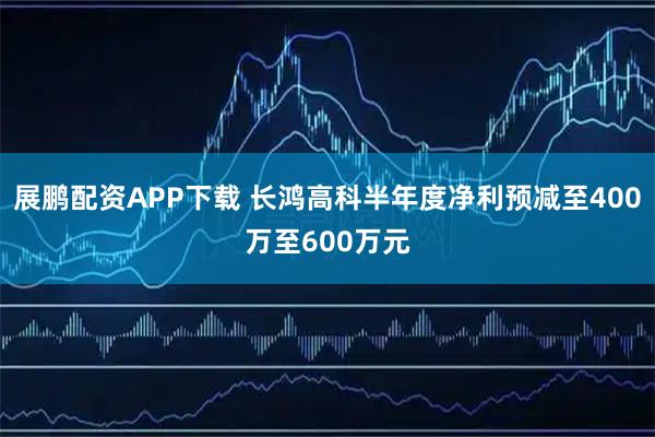 展鹏配资APP下载 长鸿高科半年度净利预减至400万至600万元
